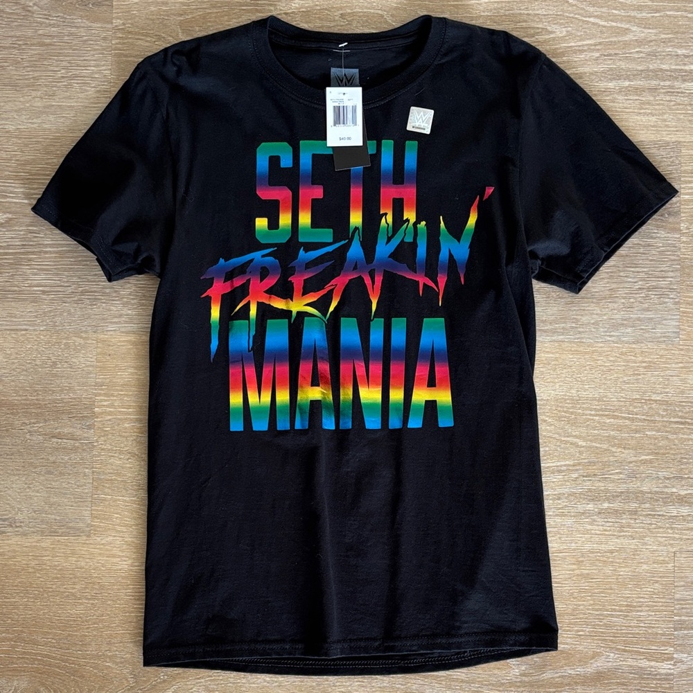 WWE Black Seth Freakin' Mania T-Shirt